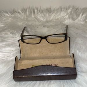 Reading glasses, BCBG Maxzaria with brown case